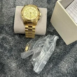 Michael kors couples watches, never used! Lennox His and Hers Pavé Two-Tone Watch Set in TWO TONE  main image 4